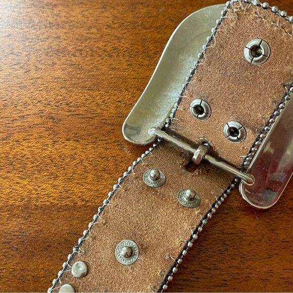 Blazin Roxx Mossy Oak Breakup Camo Leather Belt Size Small 38” end to end - Picture 13 of 13